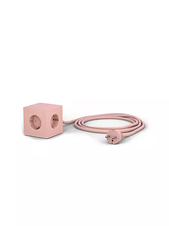 AVOLT | Mehrfachsteckdose Square 1 F 1.8MT Old Pink | 